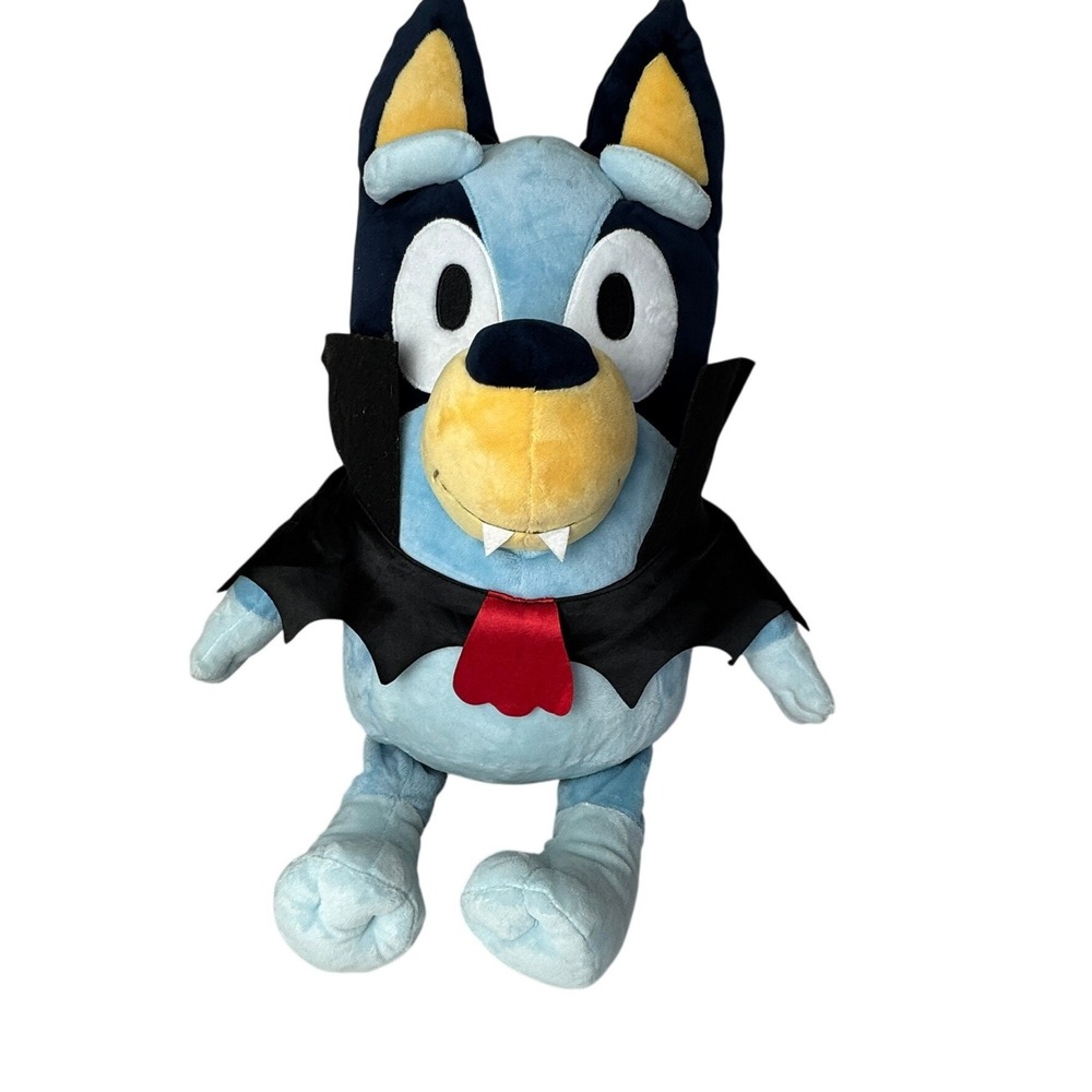 Bluey Vampire Plush Halloween Costume Stuffed Animal 18 Inch Bluey TM